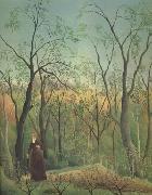 Promenade in the Forest of Saint-Germain Henri Rousseau